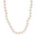Yellow Gold Pearl Knotted Strand Necklace 29" - 14k