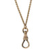 Gold Filled Edwardian Pocket Watch Cable Chain Necklace 15" - Antique