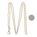 Gold Filled Edwardian Pocket Watch Cable Chain Necklace 15" - Antique