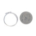 Yellow Gold Diamond Shooting Star Bypass Ring - 14k Round .25ctw Celestial