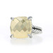David Yurman Chatelaine 14mm Diamond Ring - Sterling 925 Yellow Gold 18k