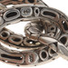John Hardy Kali Pebble Bracelet 7 1/2" - Sterling Silver 925 Curb Chain