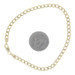 Yellow Gold Curb Chain Bracelet 7" - 14k