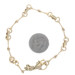 Yellow Gold Vintage Horsebit Link Bracelet 6 3/4" - 14k Equestrian
