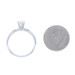 Platinum Diamond Solitaire Engagement Ring - 900 Marquise .67ct