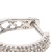 White Gold Diamond Double Hoop Earrings - 10k Single Cut .20ctw Pierced