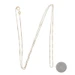 Yellow Gold Box Chain Necklace 25 1/2" - 14k