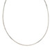 Sterling Silver Cocoon Chain Necklace 18" - 925
