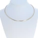 Sterling Silver Cocoon Chain Necklace 18" - 925
