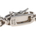 Sterling Silver Cubic Zirconia Link Bracelet 7 1/4" - 925 Rect 69.48ctw Floral