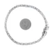 Sterling Silver Cubic Zirconia Tennis Bracelet 7 1/4" - 925 Princess 26.68ctw