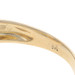 Yellow Gold Sapphire Diamond Double Halo Ring - 18k Oval .77ctw