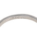 Platinum Art Deco Leaf Garland Wedding Band - 950 Vintage Hand Engraved Ring