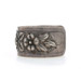 Sterling Silver Flower Cuff Bracelet 6 1/2" - 925 Blossoms