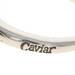 Lagos Caviar Tsavorite Garnet Three-Stone Band Sterling 925 Yellow Gold 18k Ring