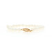Yellow Gold Pearl Knotted Strand Bracelet 7 1/4" - 14k