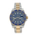 Rolex Submariner Bluesy Men's Watch 116613LB Stainless Yellow Gold 18k Automatic