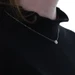 White Gold Diamond Halo Necklace - 14k Round 1.84ctw GIA Adjustable