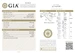 Yellow Gold Diamond Three-Stone Engagement Ring - 14k Round GIA 2.09ctw