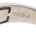 White Gold Diamond Men's Wedding Band - 14k Round 1.00ctw Channel Set Ring