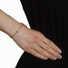 Yellow Gold Diamond Negative Space Flex Bangle Bracelet 6 1/4" - 14k Bag .66ctw