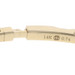 Yellow Gold Diamond Flex Bangle Bracelet 6 3/4" - 14k Round Brilliant .74ctw