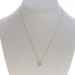 Yellow Gold Diamond Flower Cluster Necklace 17 1/2" -14k Round .68ctw Quatrefoil