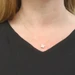 Yellow Gold Diamond Quatrefoil Cluster Necklace 17 1/2" - 14k Rd.76ctw Flower