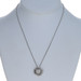 David Yurman Infinity Diamond Necklace - Sterling Silver 925 Rd .41ctw Adjust