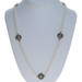Slane & Slane Pearl Strand Station Necklace 36" - Sterling Silver 925