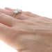 White Gold Diamond Engagement Ring - 18k Radiant Cut 3.45ctw GIA