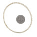 Yellow Gold Diamond Flex Bangle Bracelet 6 3/4" - 14k Marquise 1.06ctw