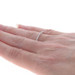 White Gold Diamond Wedding Band - 14k Round Brilliant .25ctw French Set Ring