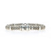 Lagos Caviar 6mm Diamond Circle Bracelet 7 1/2" Sterling Silver 925 Bead Station