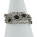 Lagos Smoky Quartz Multichain Station Bracelet 7 1/4" - Sterling 925 Marq Cab