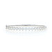 White Gold Diamond Bangle Bracelet 6" - 18k Round Brilliant 2.14ctw