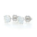 White Gold Diamond Stud Earrings - 14k Round Brilliant 2.02ctw GIA Pierced