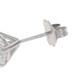 White Gold Diamond Stud Earrings - 14k Round Brilliant 2.02ctw GIA Pierced