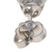 White Gold Diamond Vintage Stud Earrings - 14k Round 1.28ctw Pierced