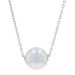Mikimoto South Sea Pearl Solitaire Necklace - White Gold 18k Adjustable