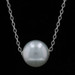 Mikimoto South Sea Pearl Solitaire Necklace - White Gold 18k Adjustable