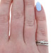 David Yurman Crossover X Diamond Band - Sterling Silver 925 Round Brilliant Ring