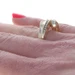 Yellow Gold Diamond Bypass Ring - 10k Single & Baguette .25ctw