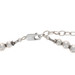Sterling Silver Graduated Bead Necklace - 925