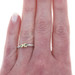 David Yurman Classic Cable X Band - Sterling 925 Yellow Gold 14k Crossover Ring