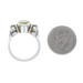 Lagos Caviar Peridot Cocktail Solitaire Ring -Sterling 925 Gold 18k Oval 2.50ctw
