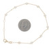 Yellow Gold Diamond by the Yard Bracelet - 14k Round Brilliant .50ctw Station