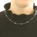 Yellow Gold Diamond by the Yard Necklace - 14k Round Brilliant 2.00ctw Station