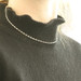 Yellow Gold Diamond Station Necklace - 14k Round Brilliant 3.00ctw