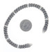 Lagos Versa Torque Cuff Bracelet 6 1/2" - Sterling Silver 925